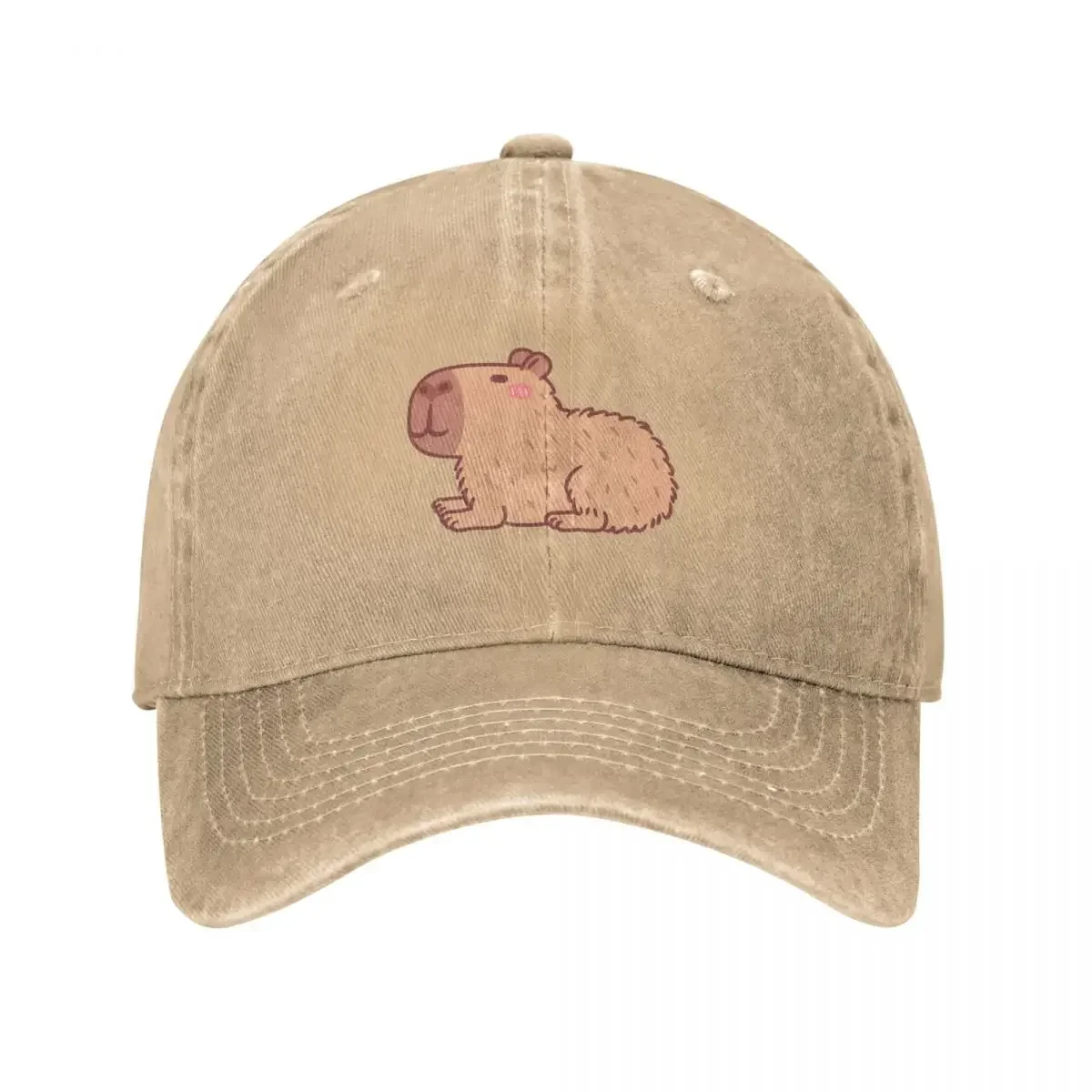 Cute Resting Capybara Baseball Cap Ball Cap Fishing cap Women's 2025 Men's