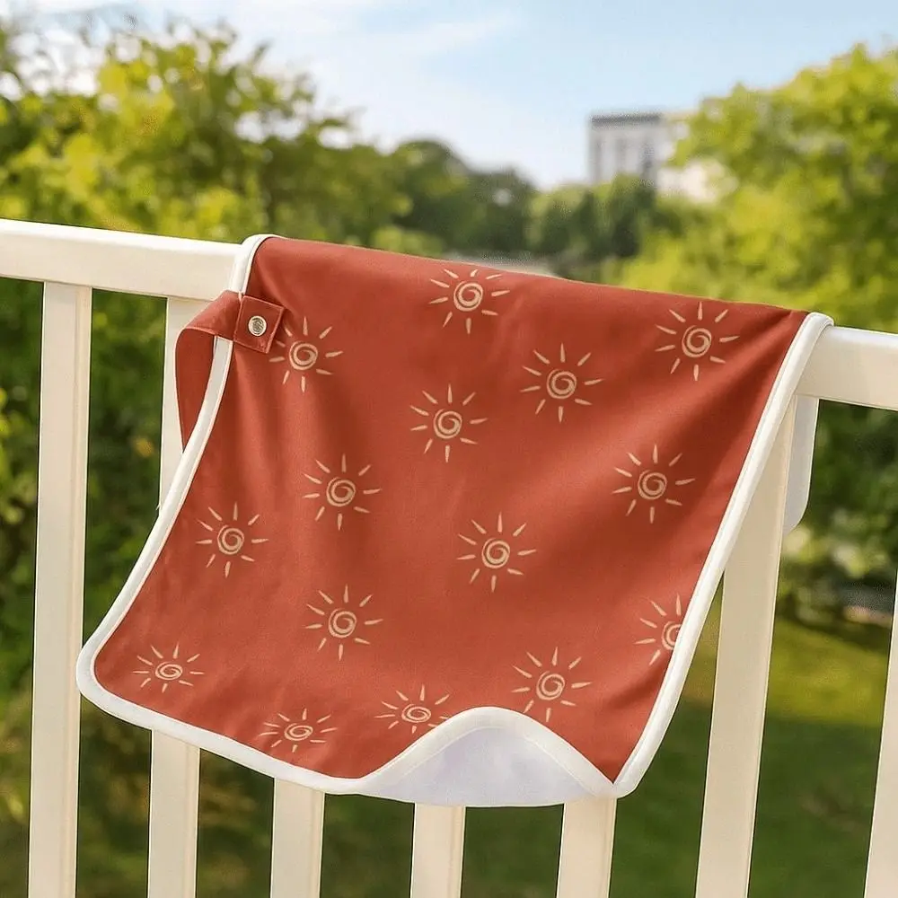 

Складной пеленальный коврик из альпаки, водонепроницаемый менструальный антигрязный коврик, удобный детский подгузник с принтом, коврик для мочи, вещи для новорожденных