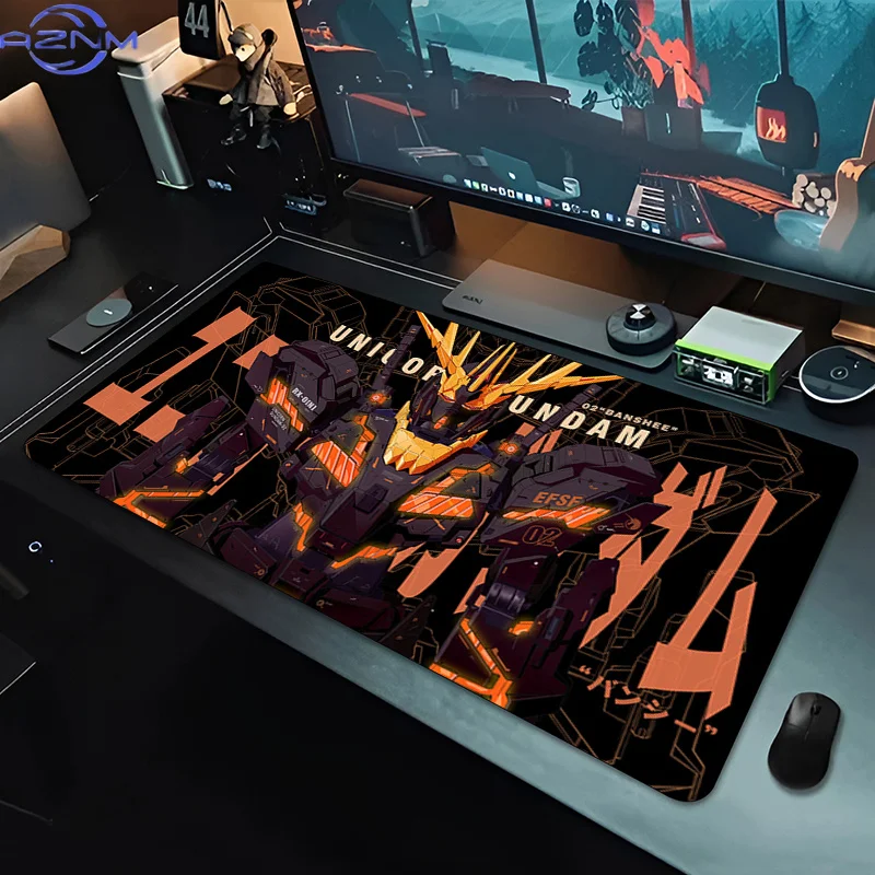 Hot Mouse Pad XXL Gaming Accessories M-mechanical Warrior G-gundam Anime Desk Mats Wear-resistant MousePad Game Laptop Desk Mat