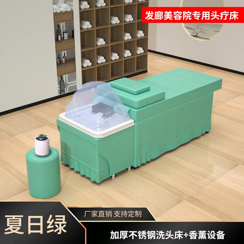 One-piece water-free water storage tank, special water circulation fumigation beauty salon for barber shop and hair salon