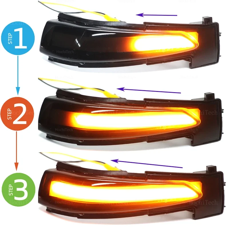 Dynamic Blinker Turn Signal Side Mirror Indicator LED Flashing Light for Peugeot 508 SW  For Citroen DS5 C4 Grand Picasso II