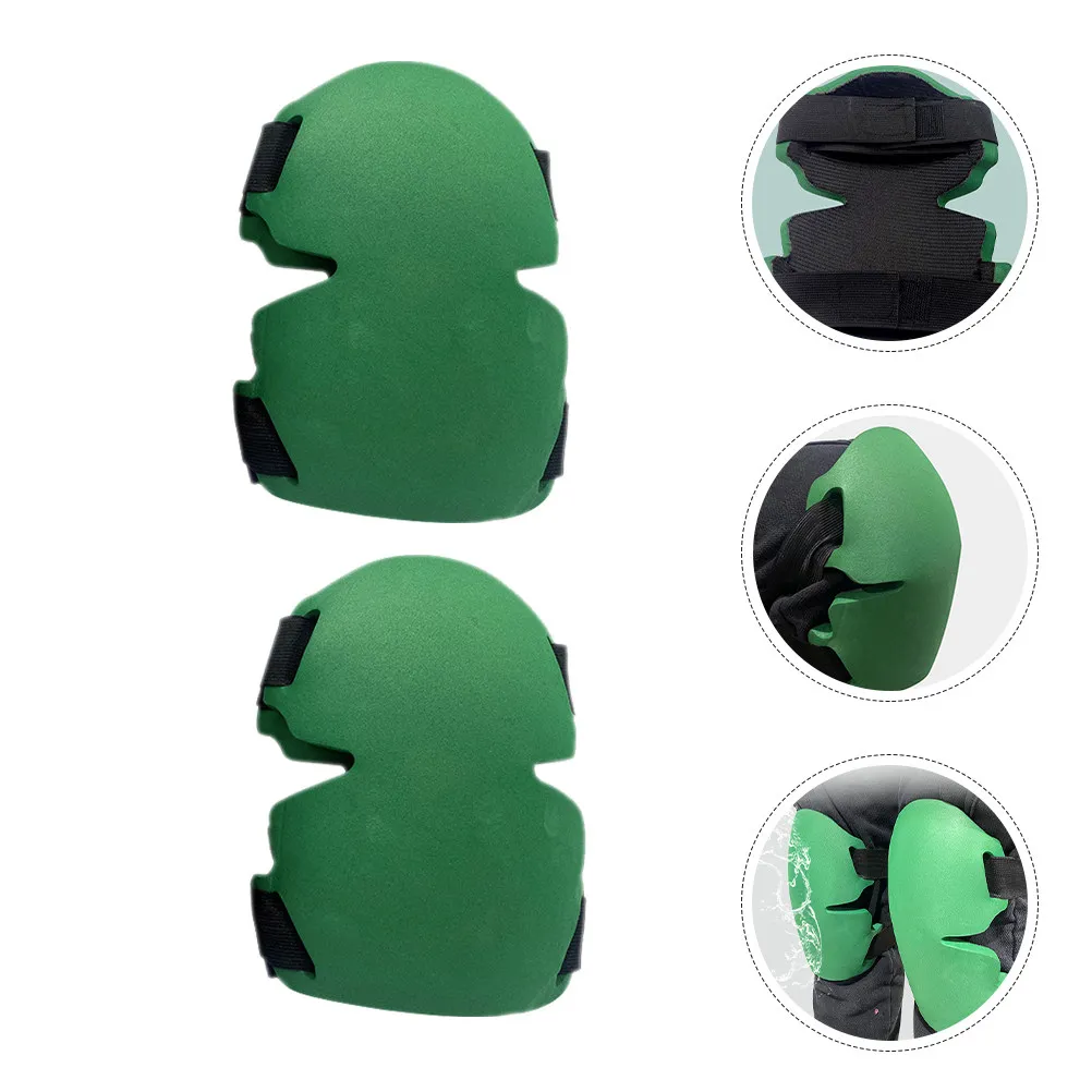 

2Pairs Sports Knee Pads Protective Comfort Adjustable Fit for Gardening Construction Outdoor Work Safety Kneepads