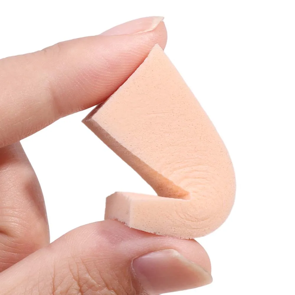 Triangle Soft Makeup Puffs, Fond de teint, Correcteur, Utilisation de support sec, Latex, Cosmétiques, Poudre, Applicateur, Mélanger, Maquillage, Outils coréens