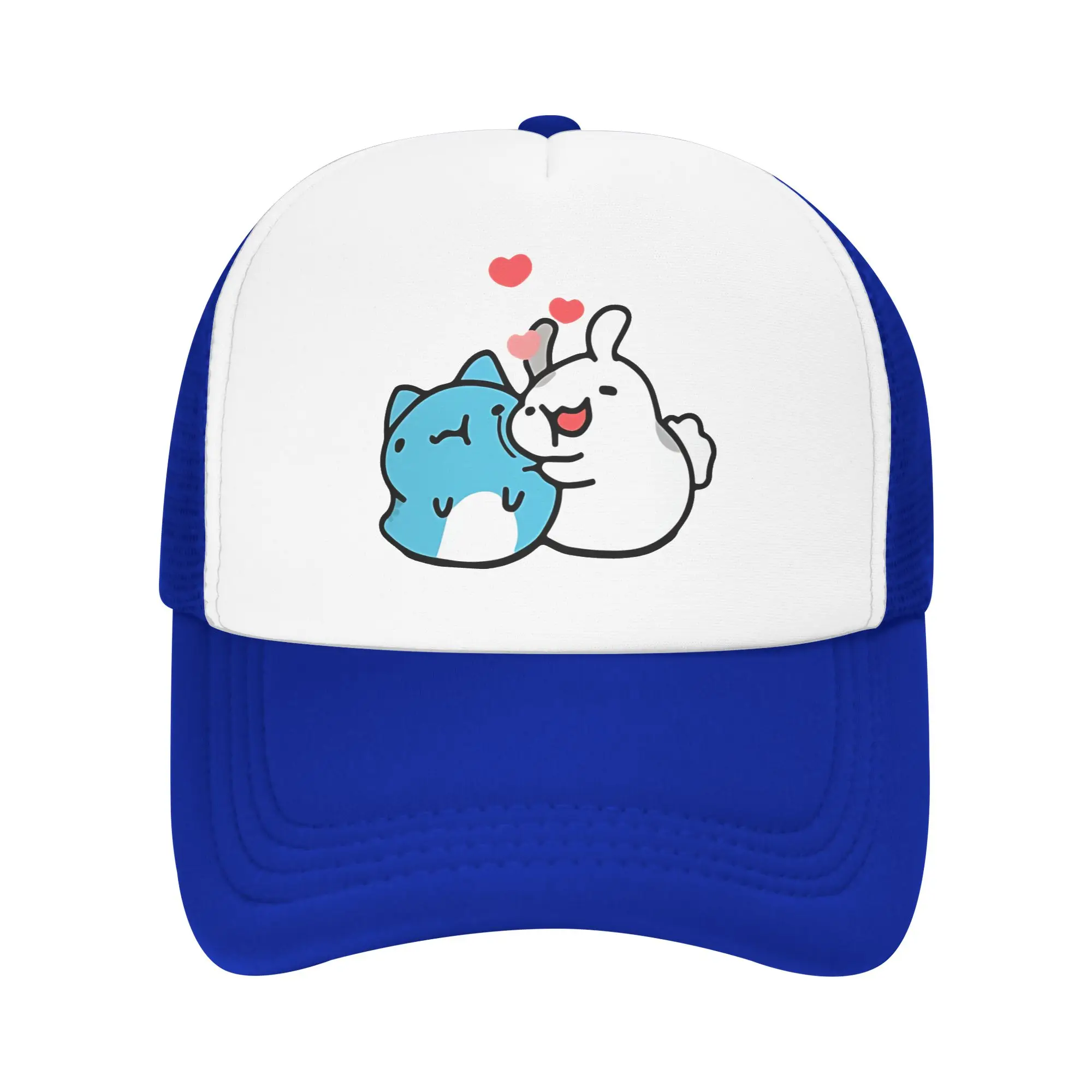 Love Cat  Bugcat Capoo  Bug Catw Trucker Caps Men Women  Dad Hat Sun Hats Golf Hats Breathable Snapback Caps Mesh Baseball Cap