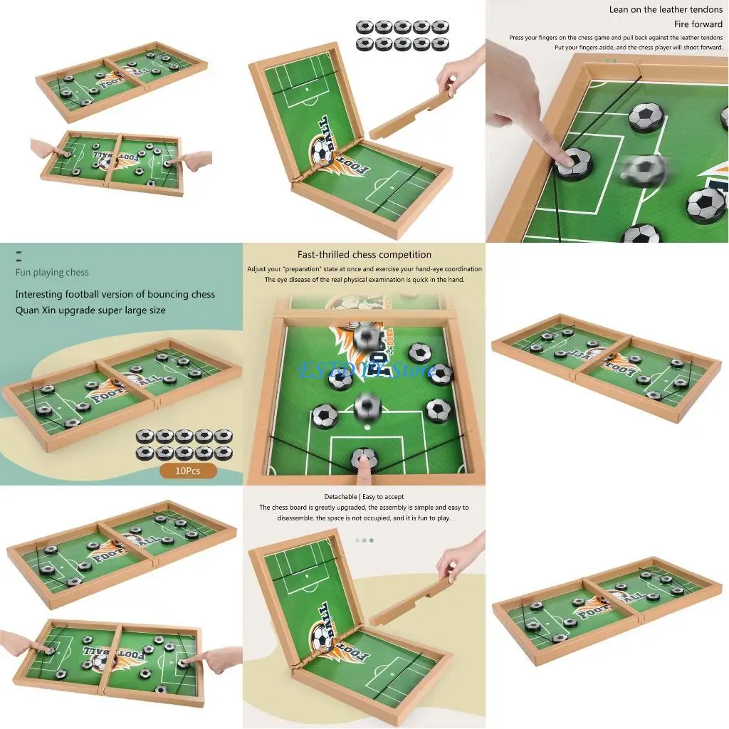 

G6DE Desktop Winner Board Game Table Hockey Game Toy for Children Adults