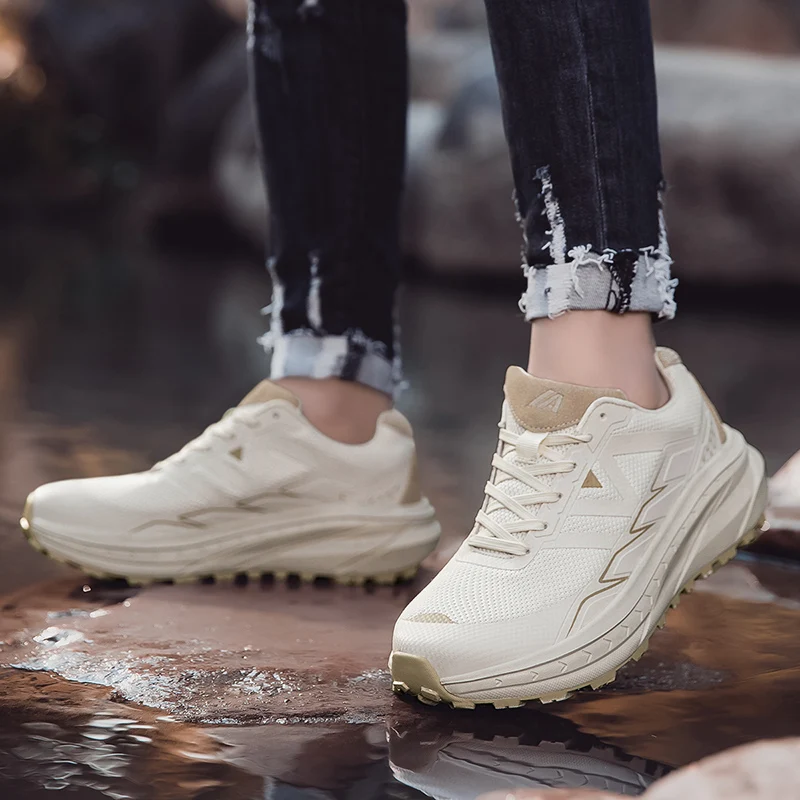 

Новинка 2025 года, большие размеры 48, мужские профессиональные 4E широкие кроссовки для альпинизма босиком, треккинговые кроссовки высшего качества, обувь для рыбалки