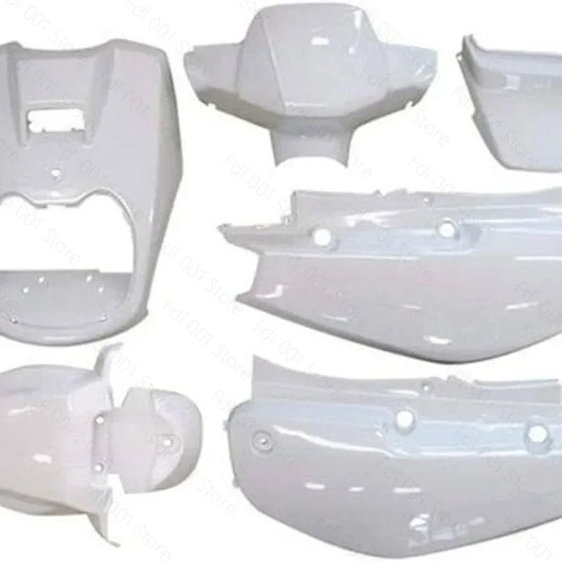 4VP BWS100 Duck Painted Full Car Shell Outer Panel Kit Stable Fit Easy Assembly Motorcycle Body Replacement Parts