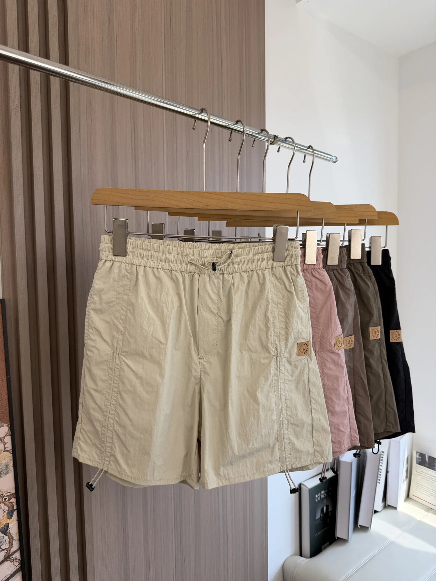 

Outdoor Sports Casual Short Pants Men's Summer Thin Quick Dry Breathable Elastic Waist Loose Fit Youth Daily Wear Shorts
