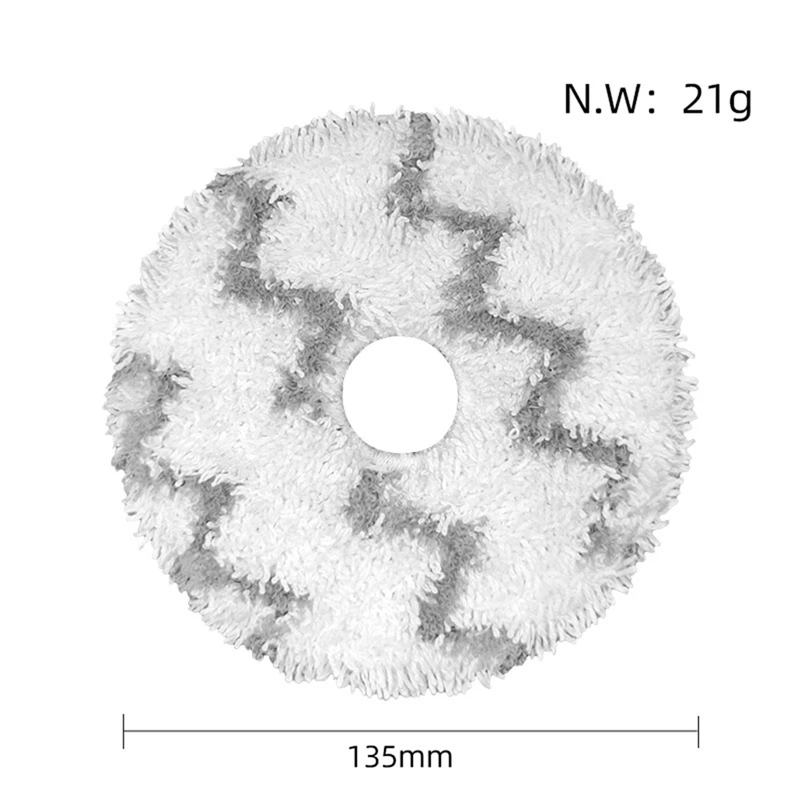 Paño de mopa con filtro de repuesto para Xiaomi Mijia K10 Pro / MJWXCQ05XY, repuestos de aspiradora inalámbrica, accesorios