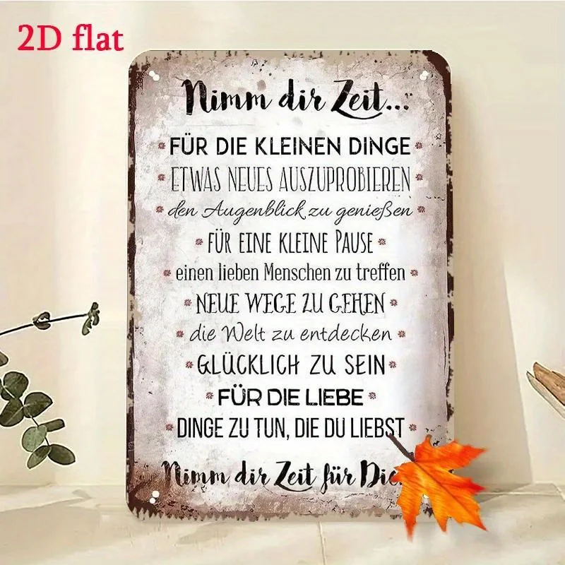 Vintage-Inspired metal Sign 