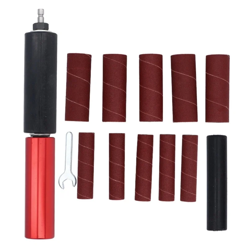 

Адаптер шлифовальной машины шпинделя 3/8 дюйма, оправка из алюминиевого сплава, комплект шлифовальных оправок для древесины и металла