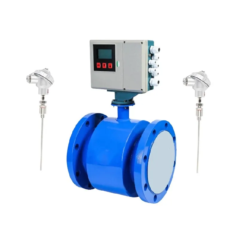 DN15 DN20 DN25 Electromagnetic Heat Meter Flow Meter for Heating Cooling Energy Measurement System Hot Cold Water Thermal