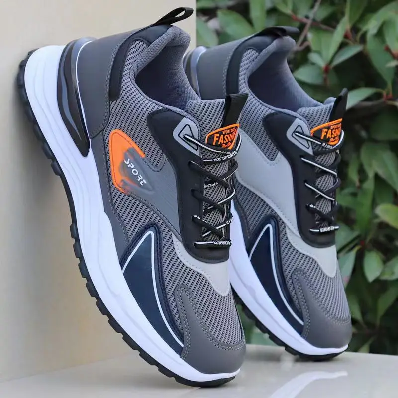 Men Sneakers Casual Fashion Sport Sneakers Outsole 2023 New Fashion Running Shoes Men\'s Mesh Breathable Shoes Zapatillas Hombre