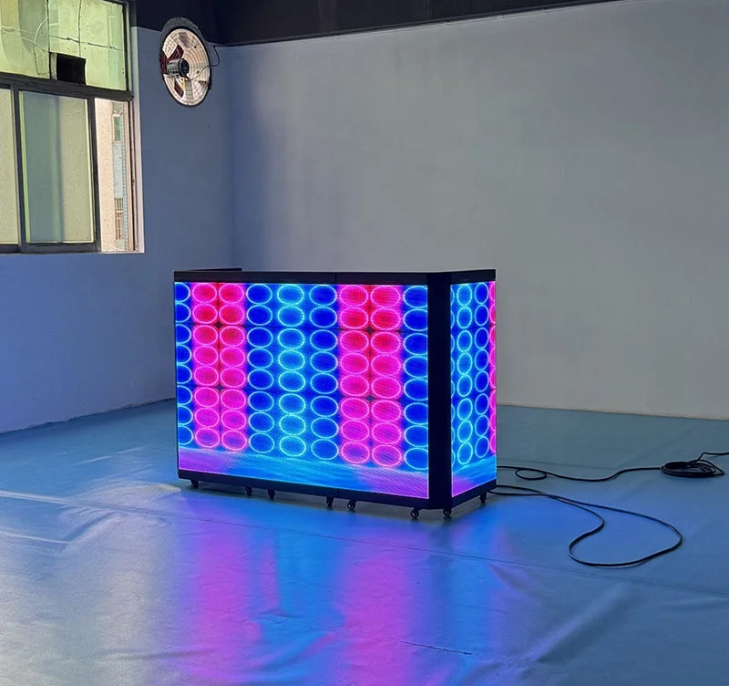LED DJ Booth Display  Booth for Party Wedding Exhibition