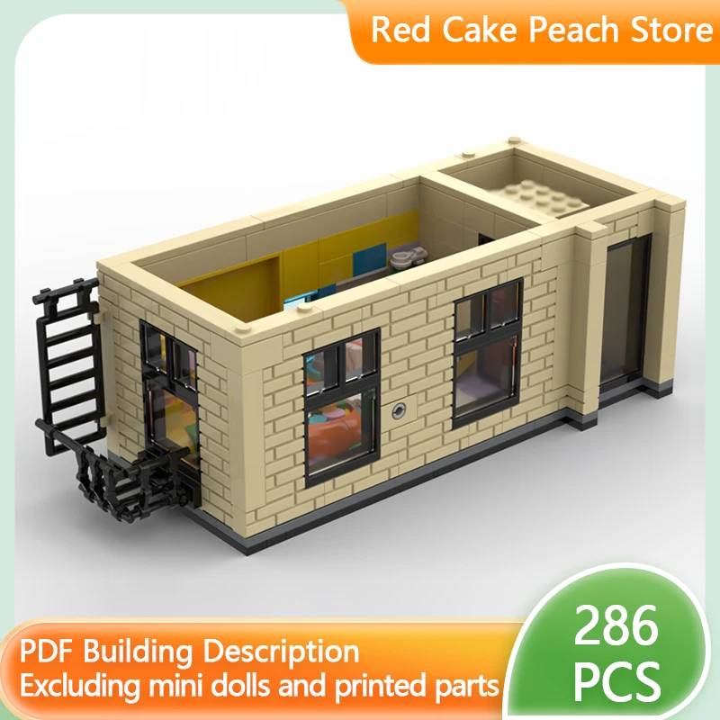 

City Street View Model MOC Building Bricks Apartment Floor Modular Technology Children Holiday Gifts Assemble Toys Suit