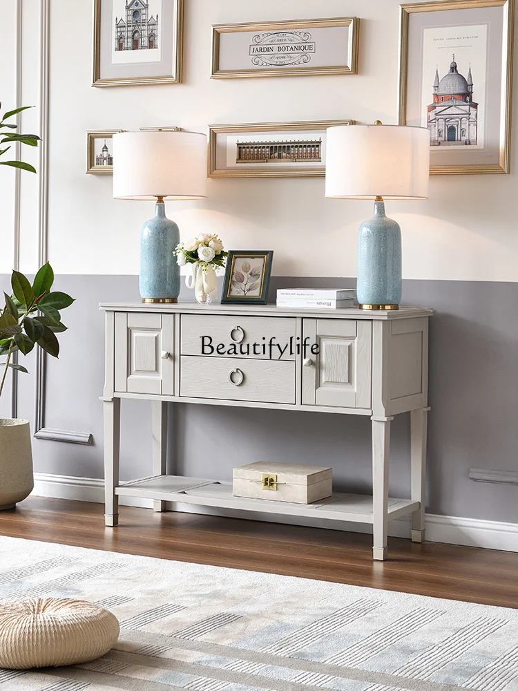 

09Z. American storage space, family living room, dining room side cabinets, bedroom lockers, simple and light luxury entrance