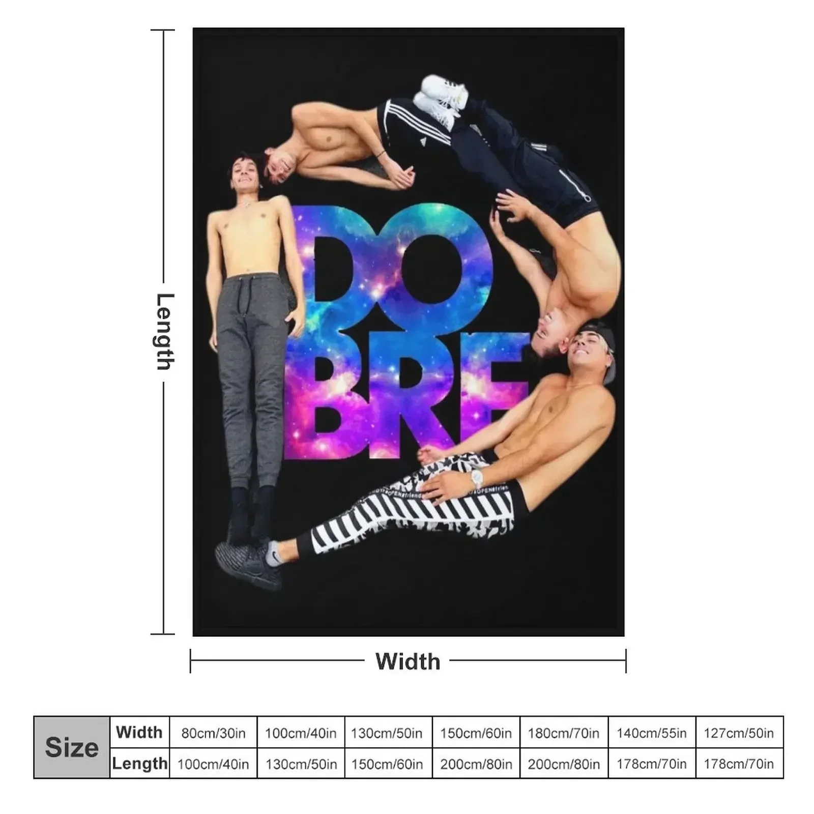 dobre brothers Throw Blanket cosplay anime Heavy Fashion Sofas Soft Plush Plaid Luxury Brand blankets and throws Blankets