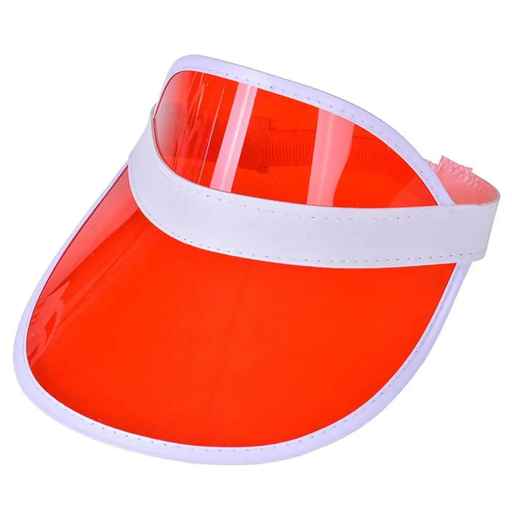 Cappello da Baseball anti-uv estivo donna uomo trasparente Top vuoto in plastica PVC parasole cappello bicicletta cappello da sole accessori sportivi