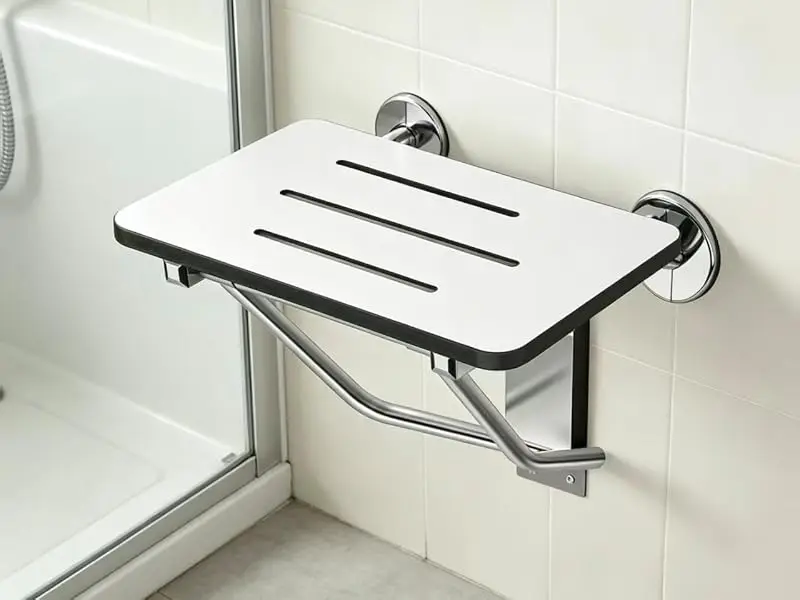 Foldable Wall Mounted Fold Down Shower Seat