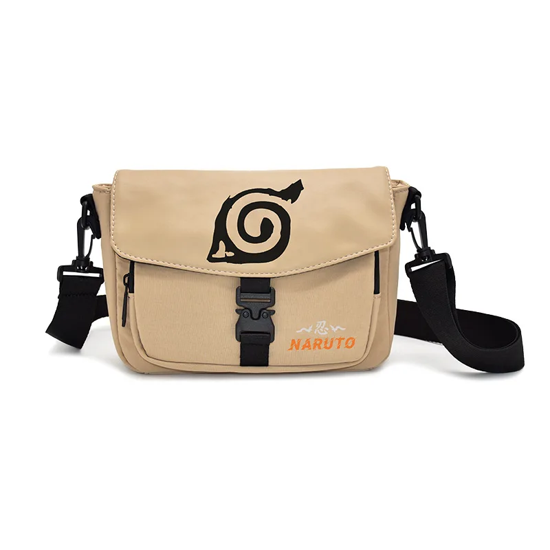 اليابانية أنيمي ناروتو وسيم الكرتون نمط قطري حقيبة كروس هدية صغيرة
