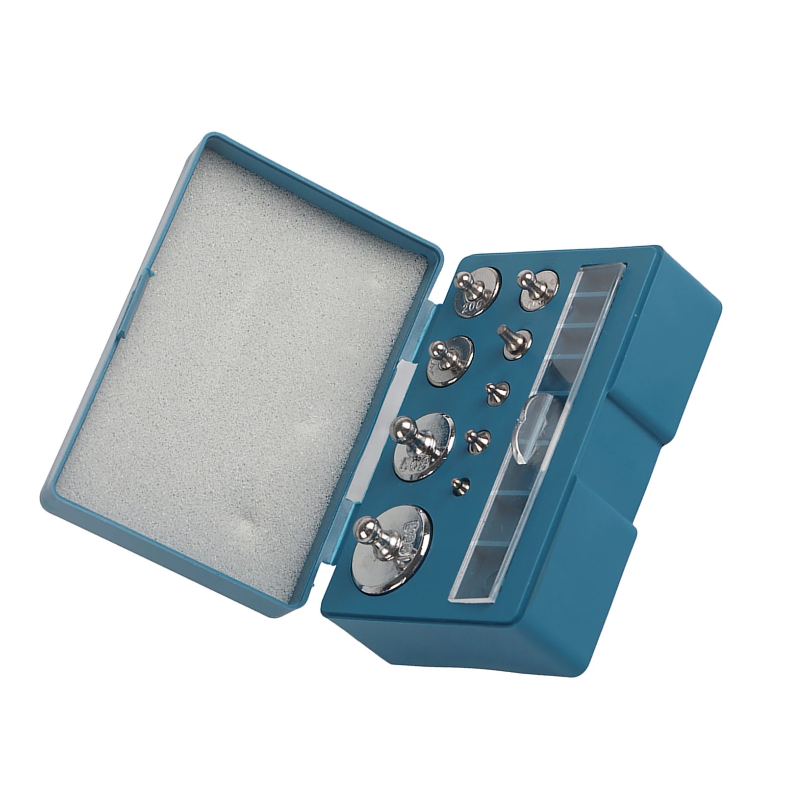 Steel Scale Weight Test Scale Set 17Pcs 211.1g 10mg-100g Grams Precision Calibration Weight Set Test Jewelry Scale