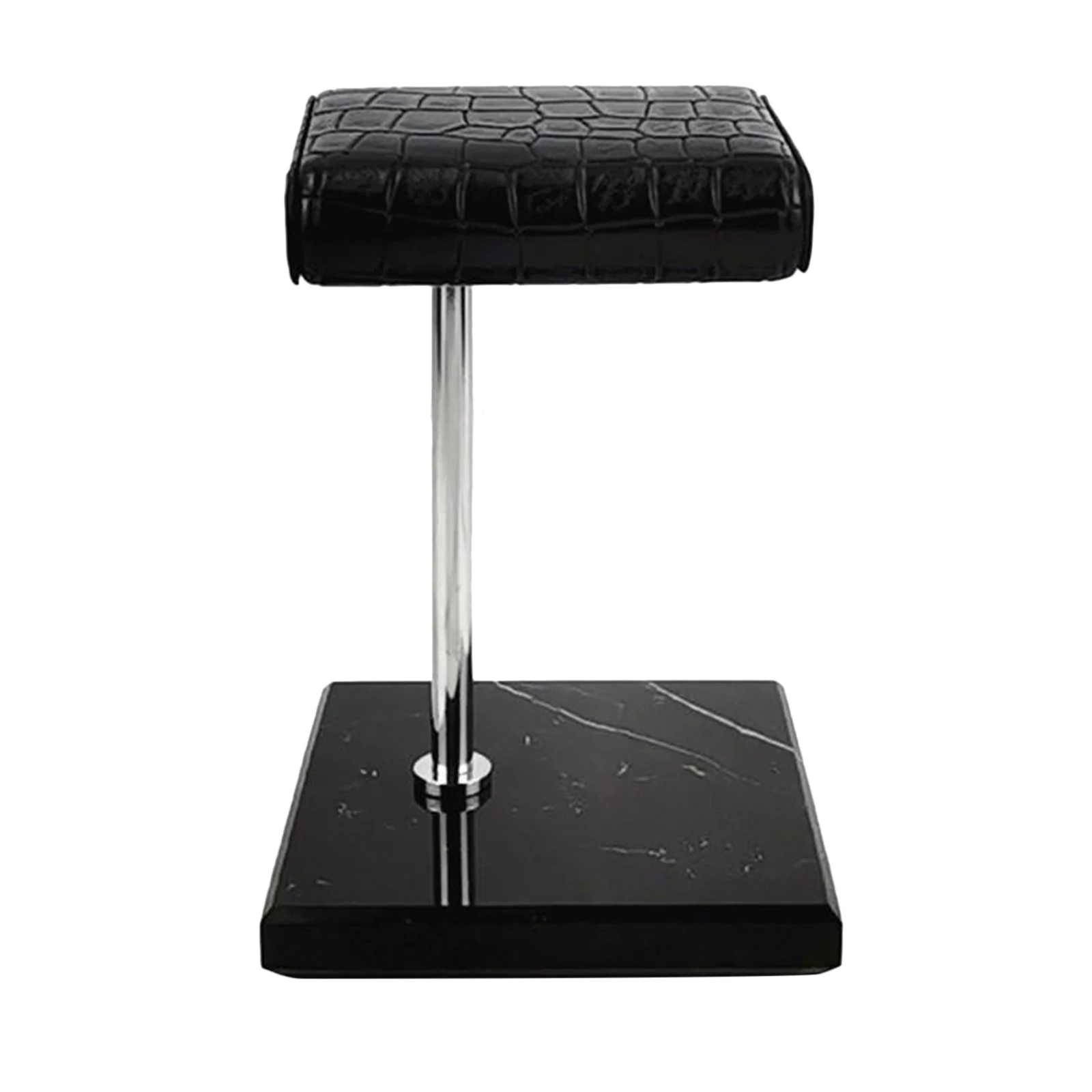 Marble and PU Leather Watch Stand Jewelry T-bar Rack Holder Display Stand
