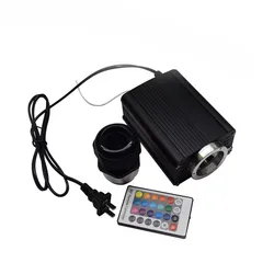 모든 광섬유 케이블 천장 조명용 RF 제어, RGB LED 광섬유 엔진, 1X 슈퍼 브라이트, 30W