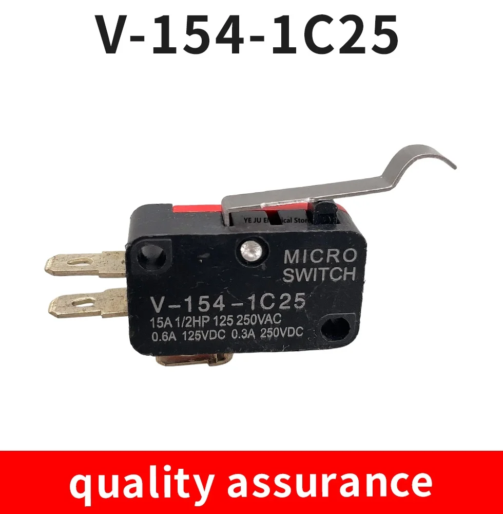 V-151-1C25/V-152-1C25/V-153-1C25/V-154-1C25/V-155-1C25/V-156-1C25/V-15-1C25/V-15-1B5 Momentary Micro Limit Switch