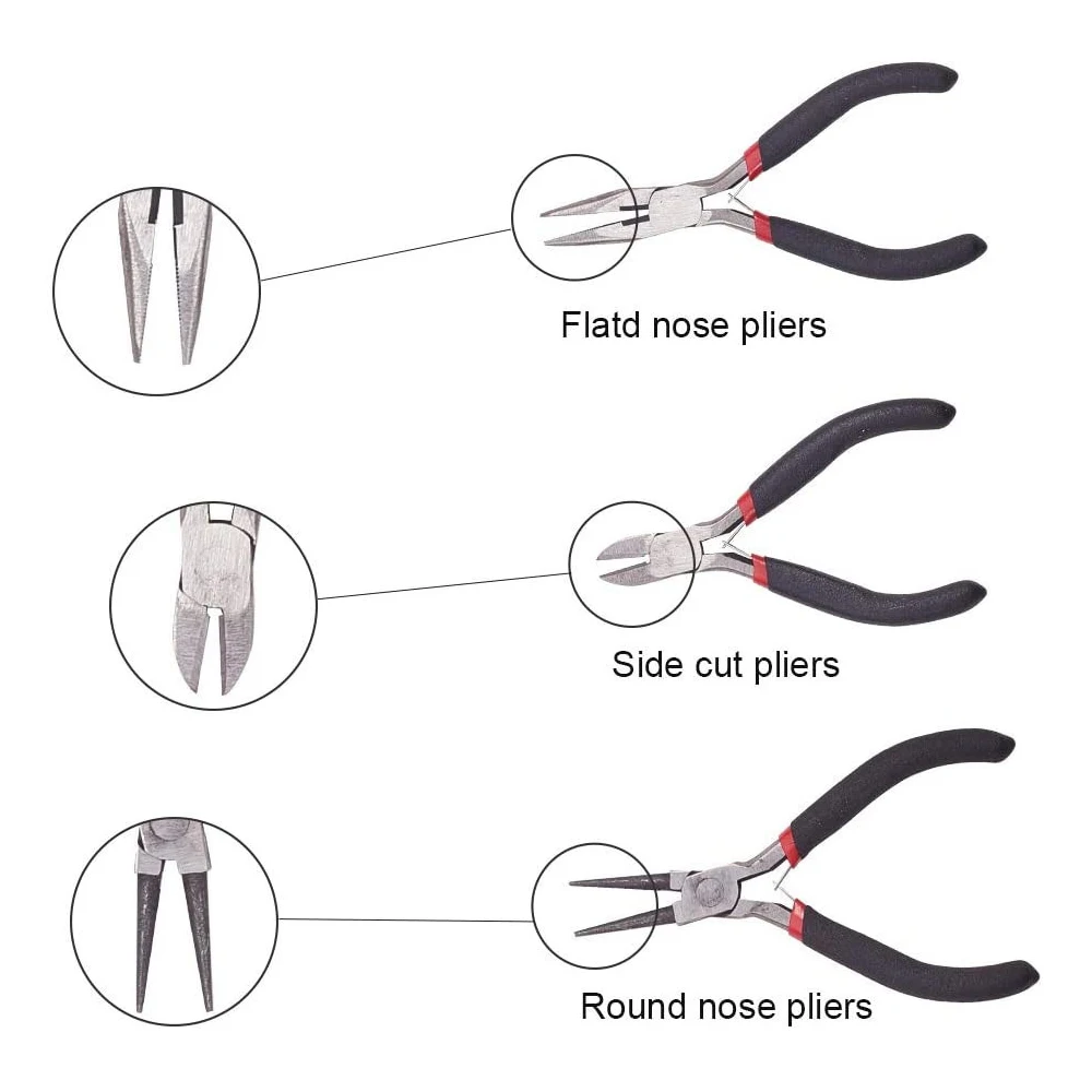 

New 8 PCS Handmade Zipper Leather Pliers Set Professional Jewelry Repair Tools for Bag Making Crafting Shoe Repair Hand Tools