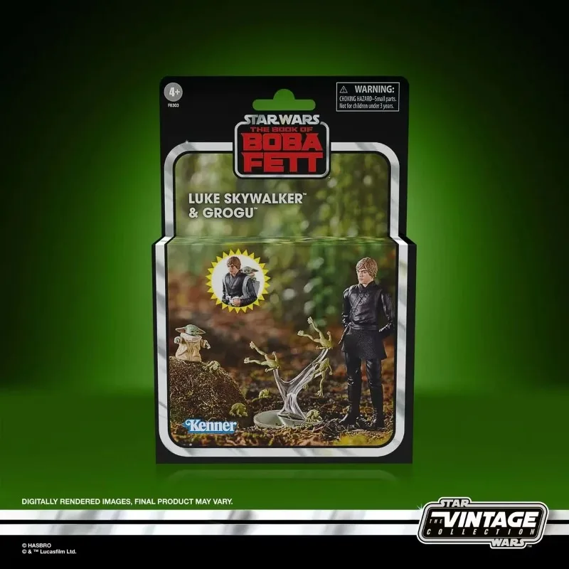 Authentic product，Special OfferOriginal Hasbro Star Wars The Vintage Collection LUKE SKYWALKER & GROGU Action  Figure