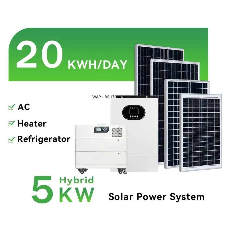 

Commercial & Industrial Home Solar Power System 5KW-30KW Off-Grid 20KWH Storage Lithium-Ion Battery MPPT Controller for Sale