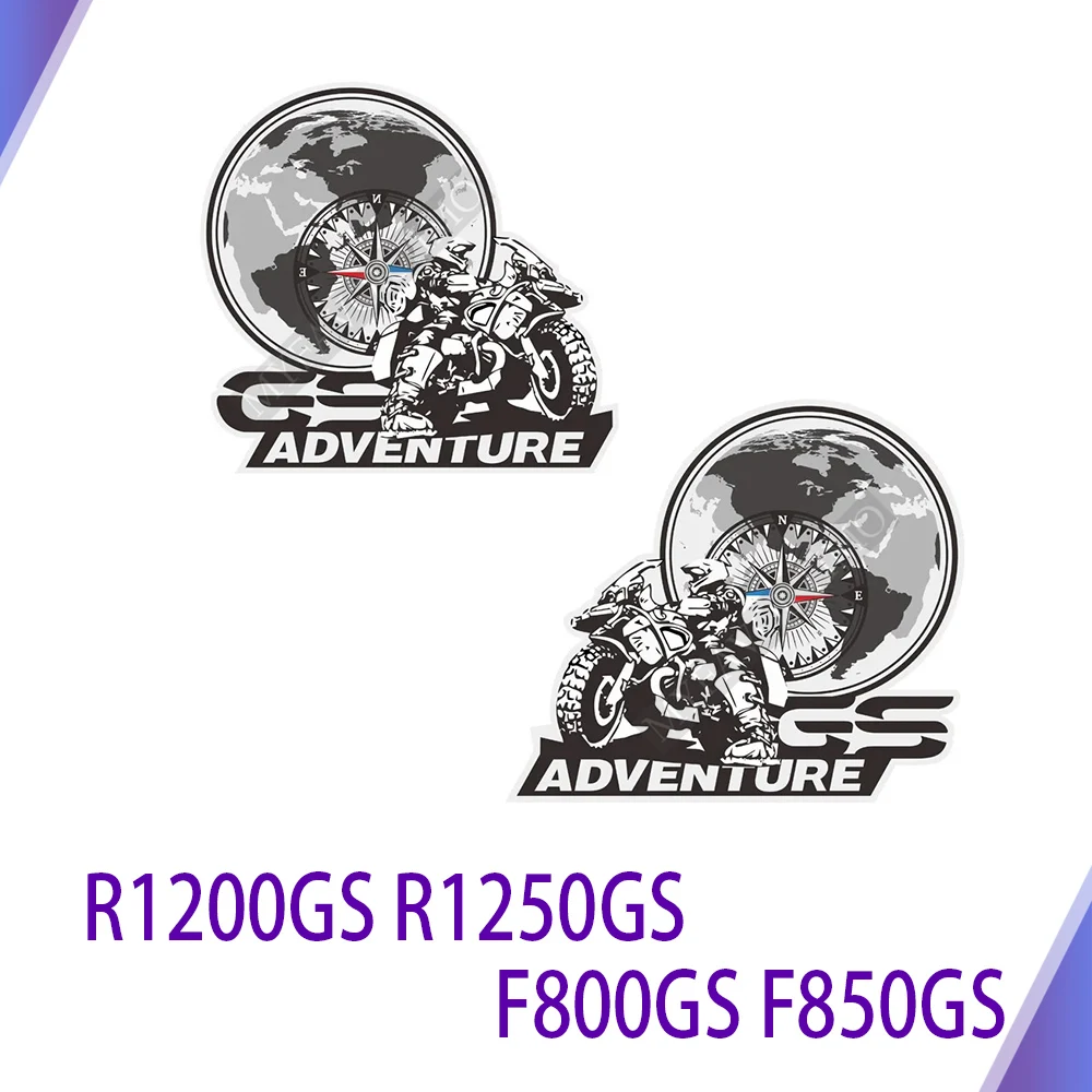 

For BMW Trunk R1200gs F850gs F800gs R1250gs F750gs R1150gs G310gs R 1200 F800 GS Adventure Panniers Luggage Aluminium Stickers