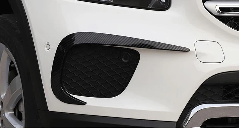 For Mercedes-Benz GLB-Class X247 GLB200 220 250 2019 2020 ABS Front Fog Light Lamp Cover Trim Molding Bezel Garnish Sticker view 3