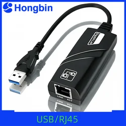 USB 3.0 To Rj45 Lan Ethernet Wired Adapter 10/100Mbps Network Cable for Xiaomi Mi Box PC Windows 10 USB 3.0 Network Card