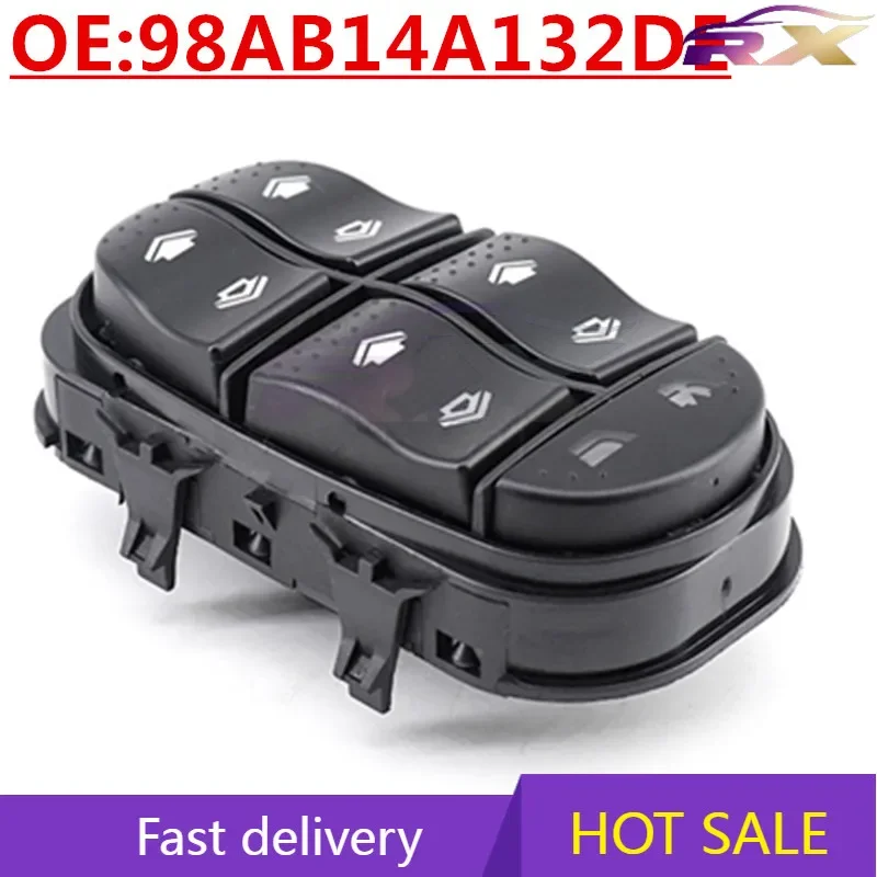 

NEW:98AB14A132DE Power Window Master Control Switch For Ford Focus