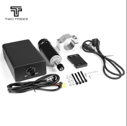 TwoTrees 12000RPM ER11 500W Air Cooling Spindle Motor Power Supply Speed Governor for Woodworking Engraving Machine CNC Router