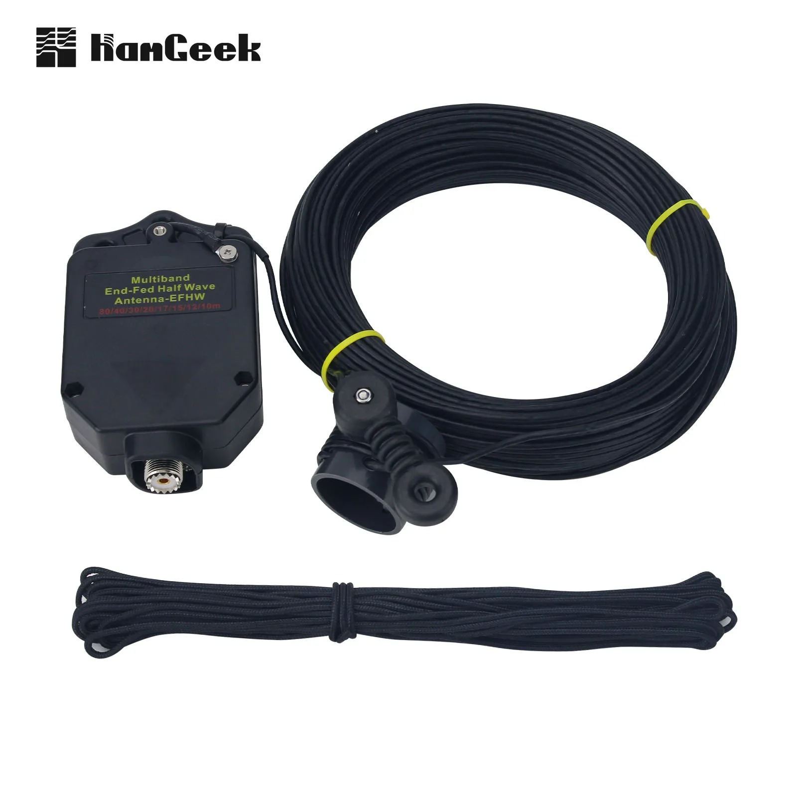 

HamGeek JYR8010 End Fed Antenna Shortwave Antenna 8-Band 150W HF Antenna Meets Your Need Of 3.5-29.7Mhz