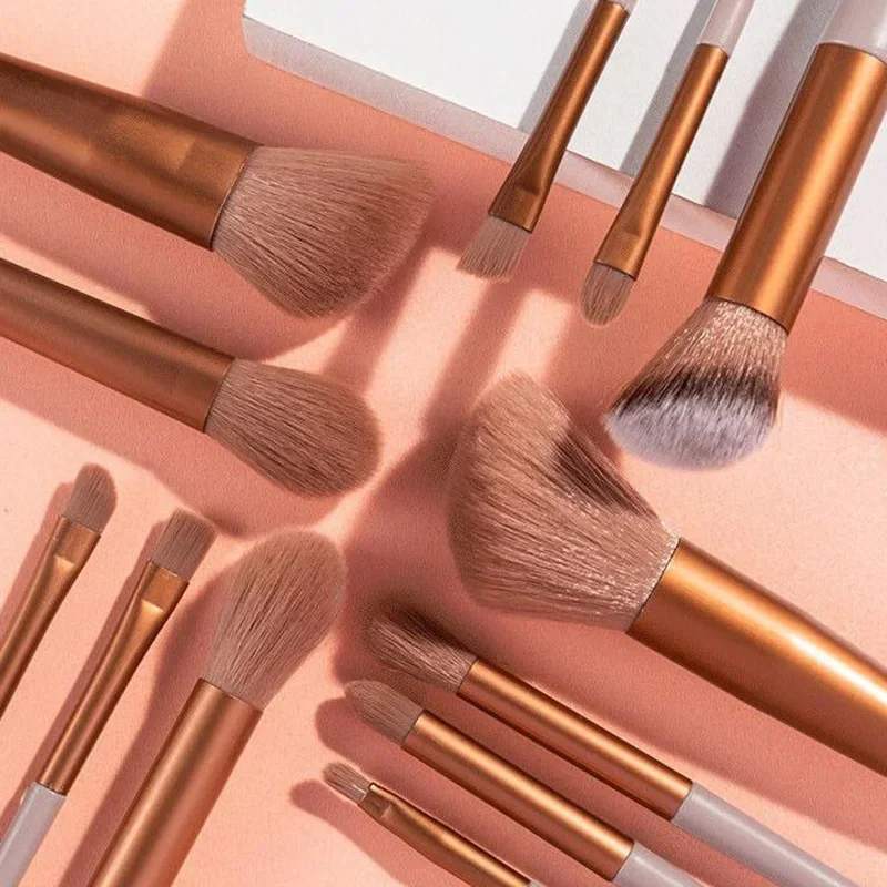 

13pcs Makeup Brush Set Soft Fluffy Professiona Cosmetic Foundation Powder Eyeshadow Kabuki Blending Make Up Brush Beauty Tool