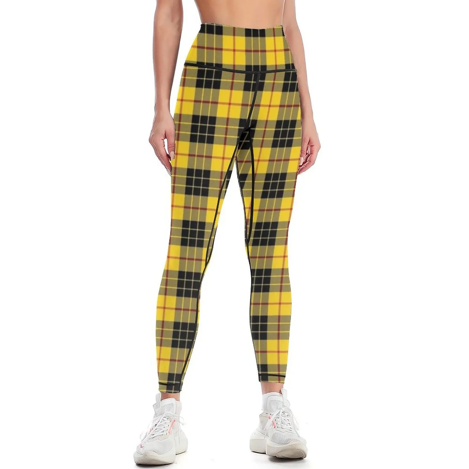 

Scottish Clan MacLeod of Lewis Tartan Plaid Leggings gym wear sportswear gym Womens Leggings