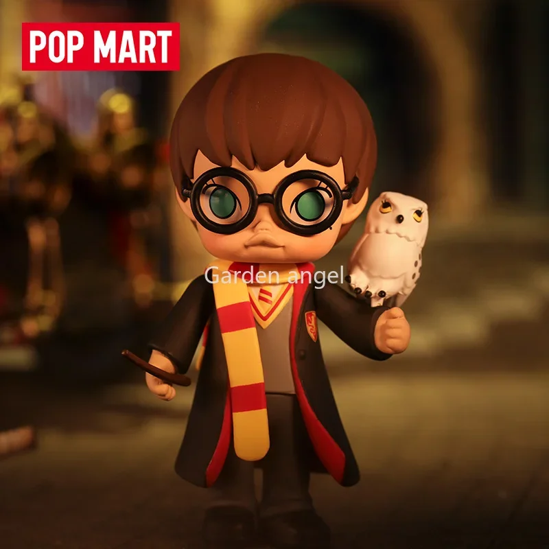 POP MART MOLLY Harry Potter Doll Series Elevator Toy Hermione Kawaii Doll Ron Action Figure Toys Collection Model Figurine Box