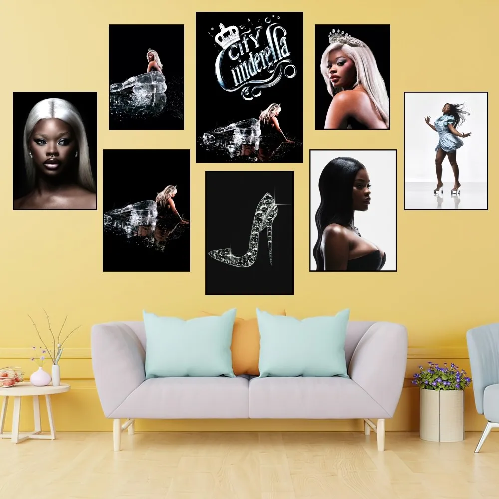 Rapper JT City Cinderella Poster Prints Wall Painting Bedroom Living Room Decoration Office Home