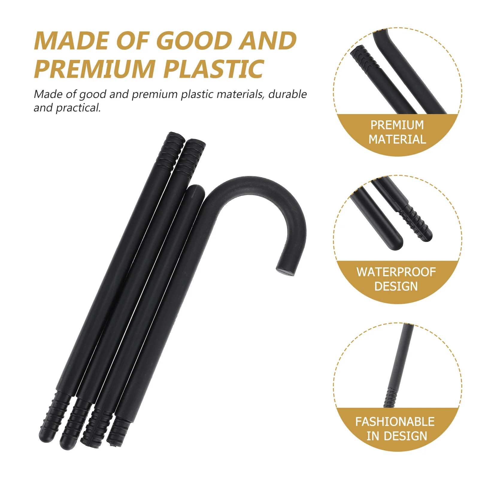 

Theatrical Cane for Kids 2pcs Halloween Party Prop Cosplay Walking Cane Carnival Entertainment Toy