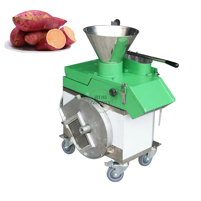 

Capacity 300-800KG Commercial Fruit Vegetable Cutter Slicer Potato Slicing Dicer Salad Cutting Machine Stainless Steel for Sale