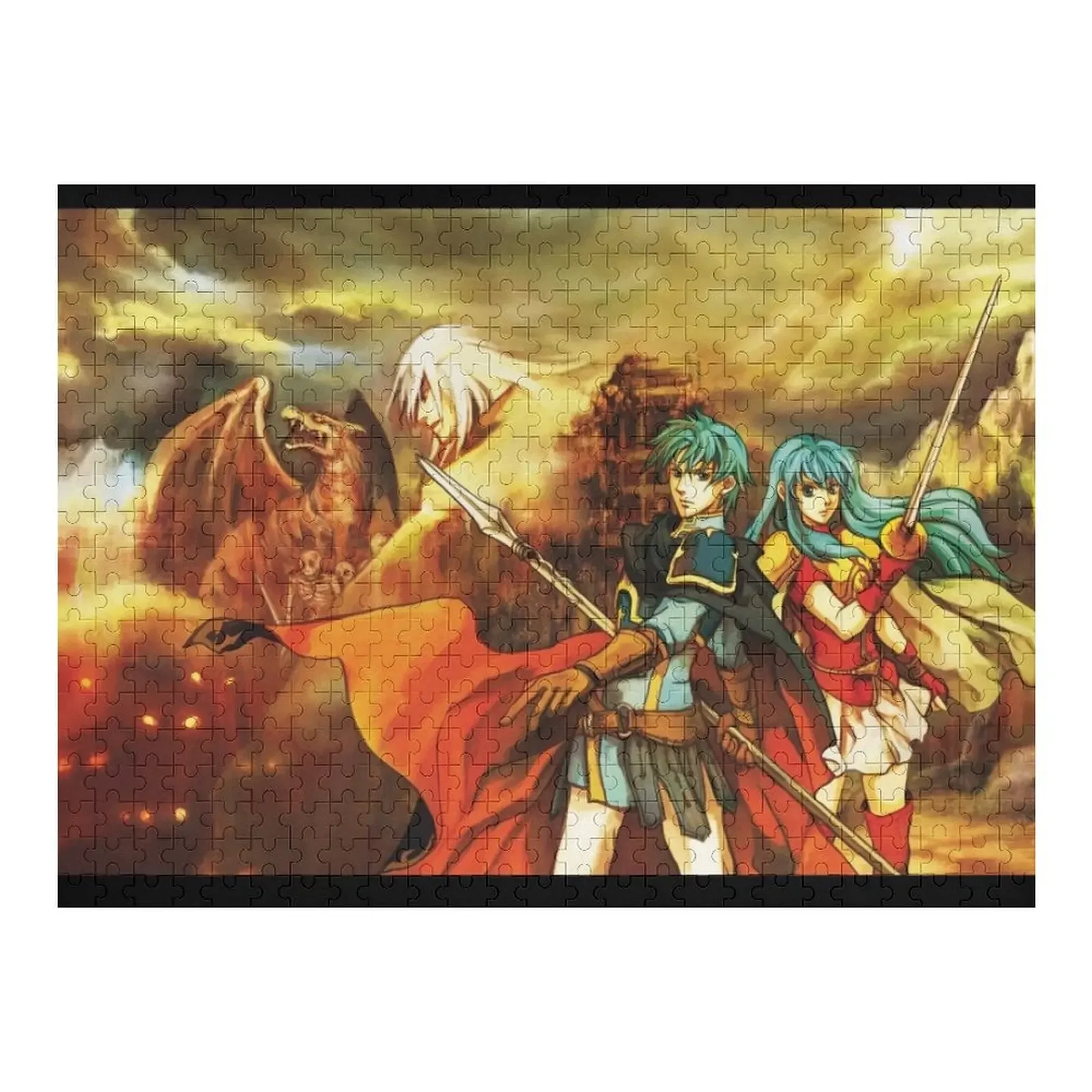 

Fire Emblem Sacred Stones Wallpaper Jigsaw Puzzle Scale Motors Game Children Puzzle