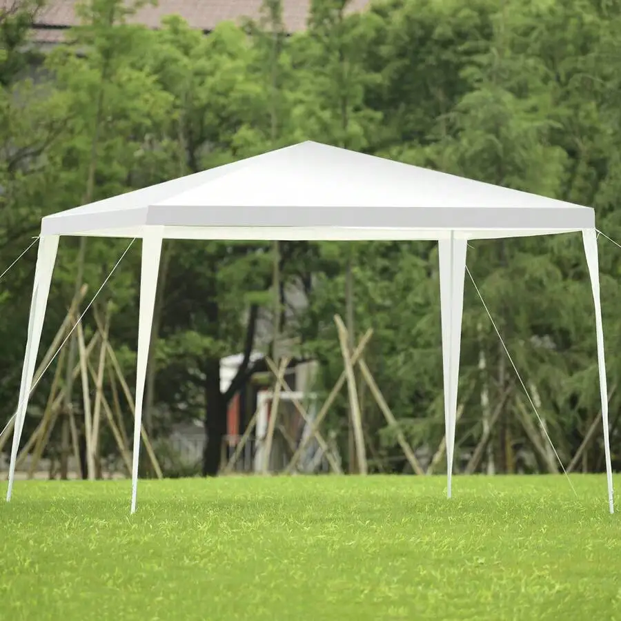 10'x10' Outdoor Heavy Duty Pavilion Cater Events Outdoor Party Wedding Tent White