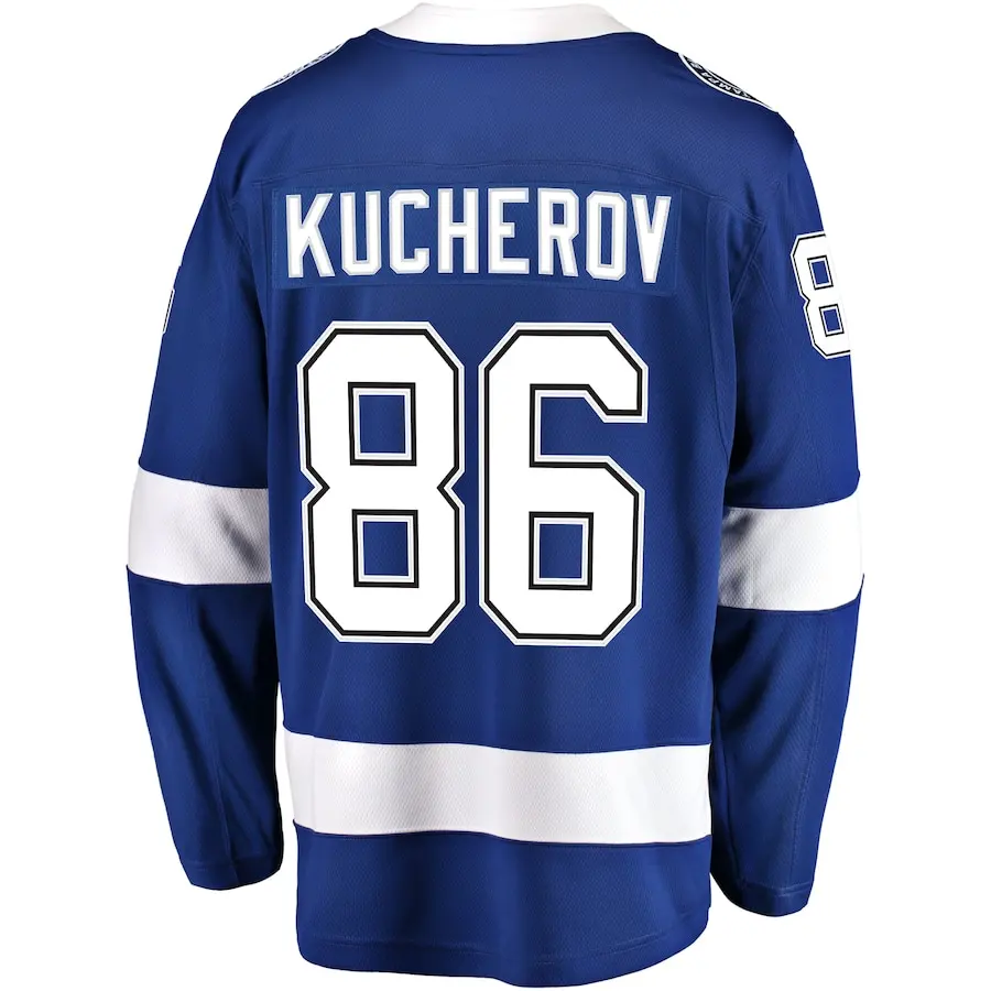 

2025 Wholesale Stitched Tampa Bay Hockey Jersey Men Youth Kucherov Vasilevskiy Point Ice Hockey Uniform