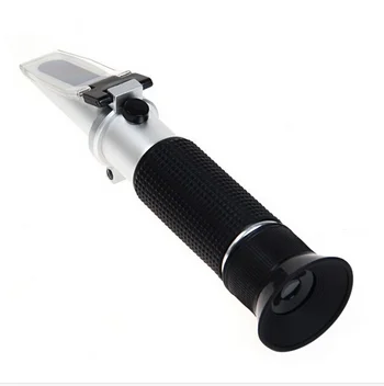 13-25% Refractometer Honey Meter, Portable Honey Handheld Refractometer Brix ATC Refractometer Honey