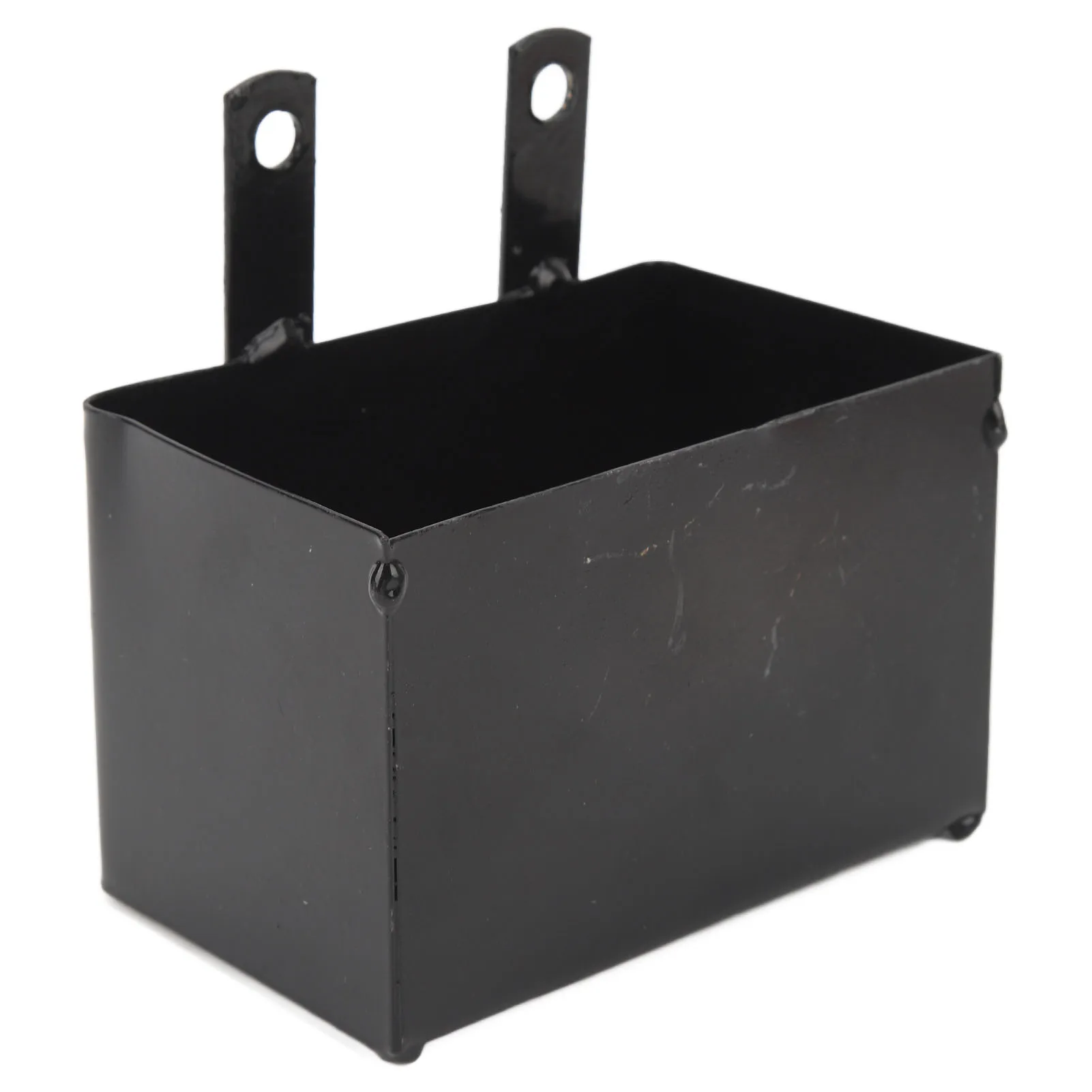 Motorcycle Battery Carrier Case Box Holder Black Rustproof Sturdy Structure for 50cc To 125cc ATV Motorbike Dirt Bike