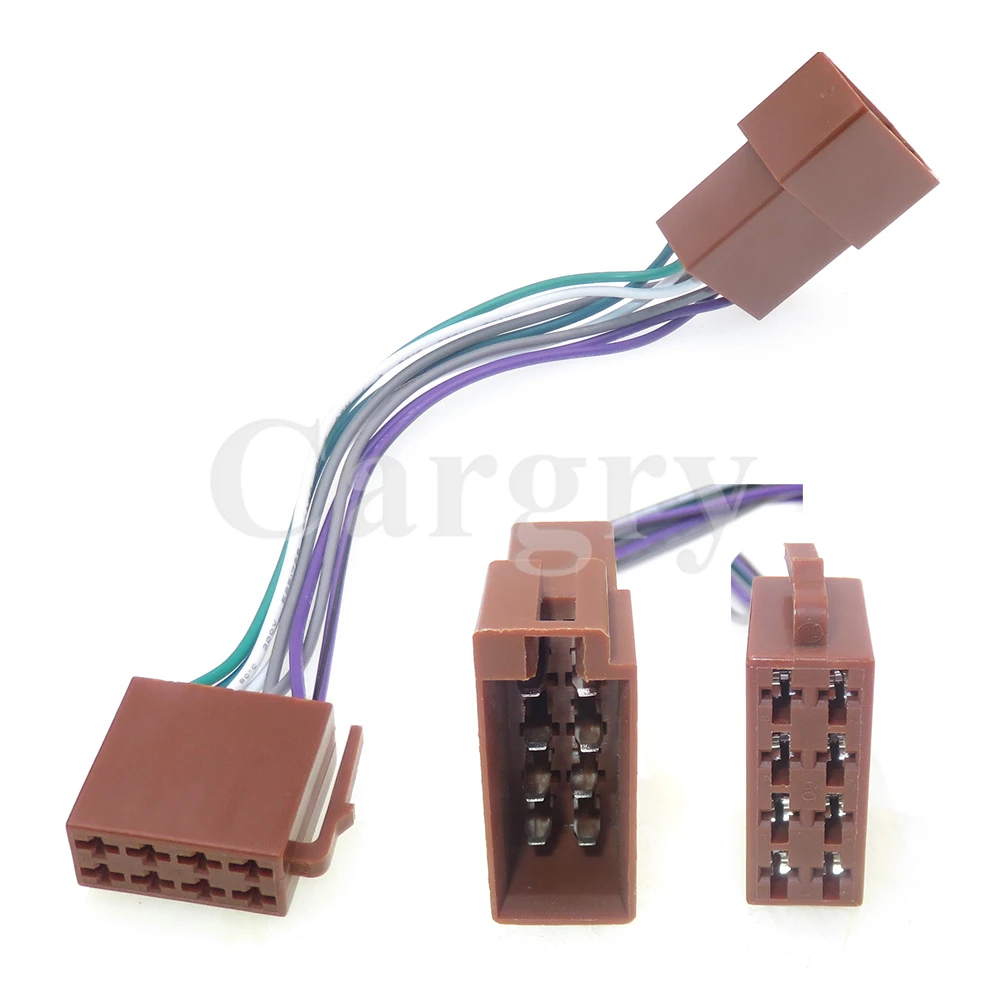 1 Set 8P AC Assembly Male Plug to Female Socket Radio Audio 962191-1 963121-1 357035447A 962189-1 962191-1 106455-4 106455-3