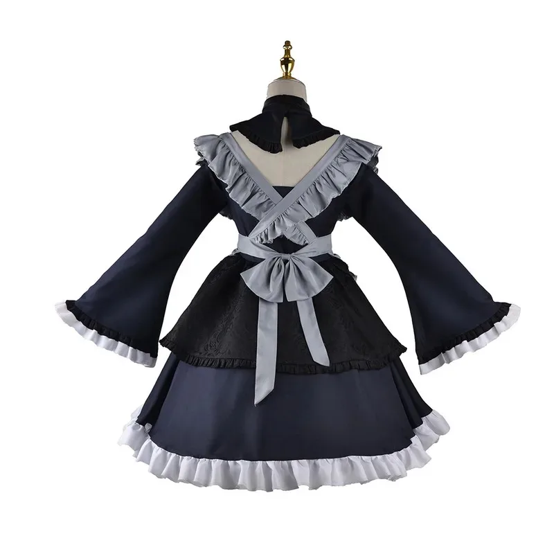 Anime My Up Darling Costume Cameriera Vestito Cosplay Halloween Kitagawa Marin Kuroe Shizuku Set completo og;5